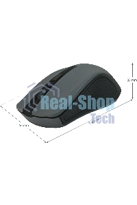 Мышь беспроводная Defender Accura MM-935 серый, 1600 dpi, радиоканал, USB, кнопки - 4