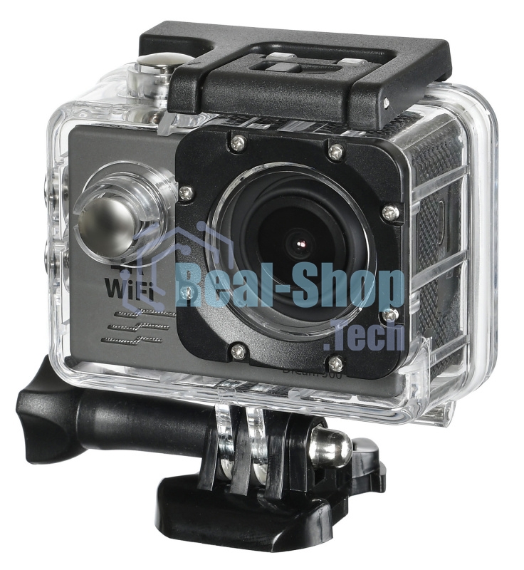 Экшн-камера Digma DiCam 300 серый