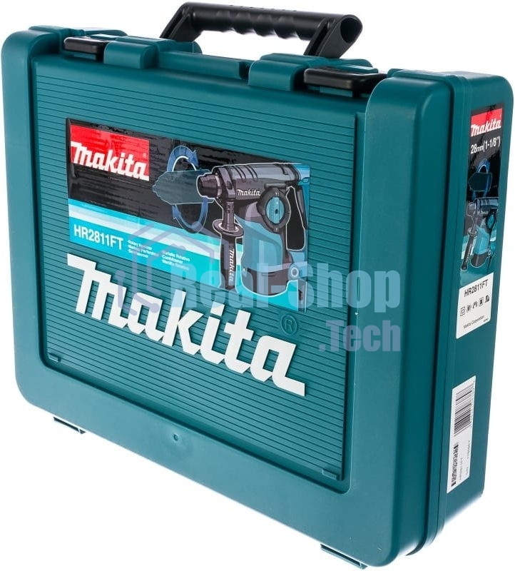 Перфоратор Makita HR2811FT, SDS-plus, 800 Вт, 2,9 Дж, от сети