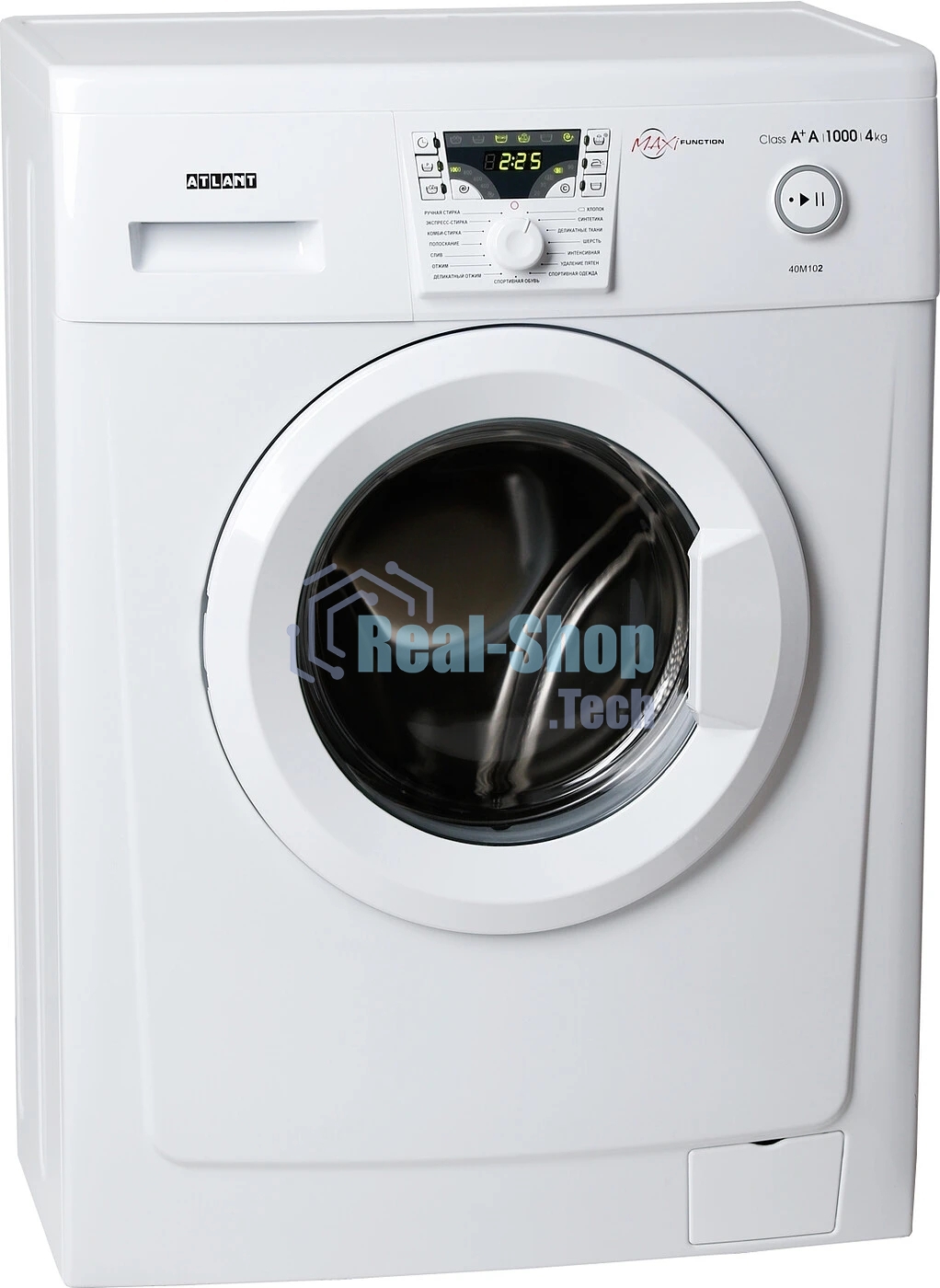 Стиральная машина Atlant СМА 40М102-00 белый, загрузка фронтальная 4 кг, 1000 об/мин., класс: А+
