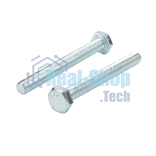 Болт шестигранный Kranz DIN 933, 10х90, короб (10 шт./уп.)