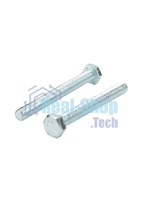 Болт шестигранный Kranz DIN 933, 10х90, короб (10 шт./уп.)