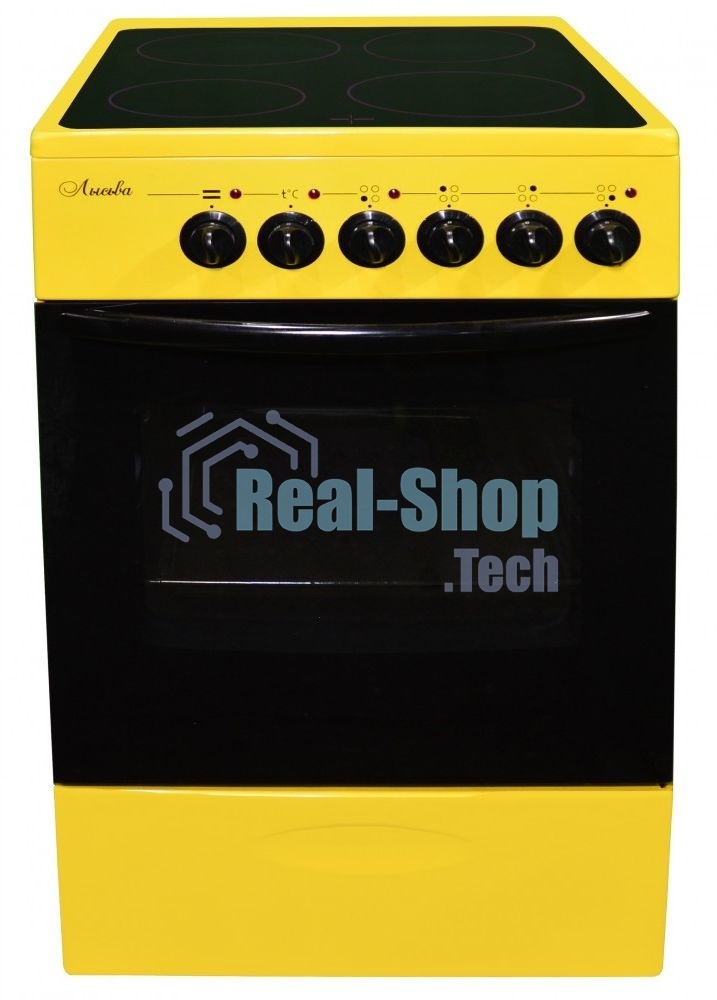 Плита электрическая Лысьва EF4002MK00 желтый (без крышки)