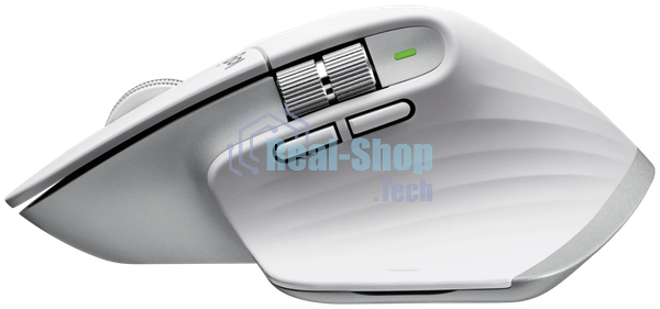 Мышь беспроводная Logitech MX Master 3s светло-серый, 8000 dpi, радиоканал, Bluetooth, USB, кнопки - 7