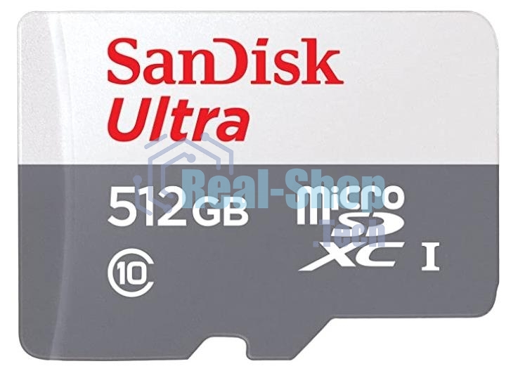 Флеш карта SANDISK MICRO SDXC 512Gb UHS-I SDSQUNR-512G-GN3MN