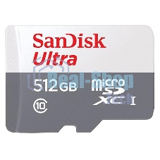 Флеш карта SANDISK MICRO SDXC 512Gb UHS-I SDSQUNR-512G-GN3MN