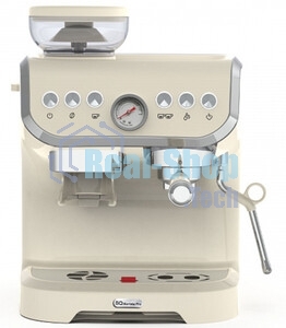 Кофейная станция BQ CM5000 бежевый, исп. кофе - зерновой/молотый, 2 л, 1560 Вт, 15 бар