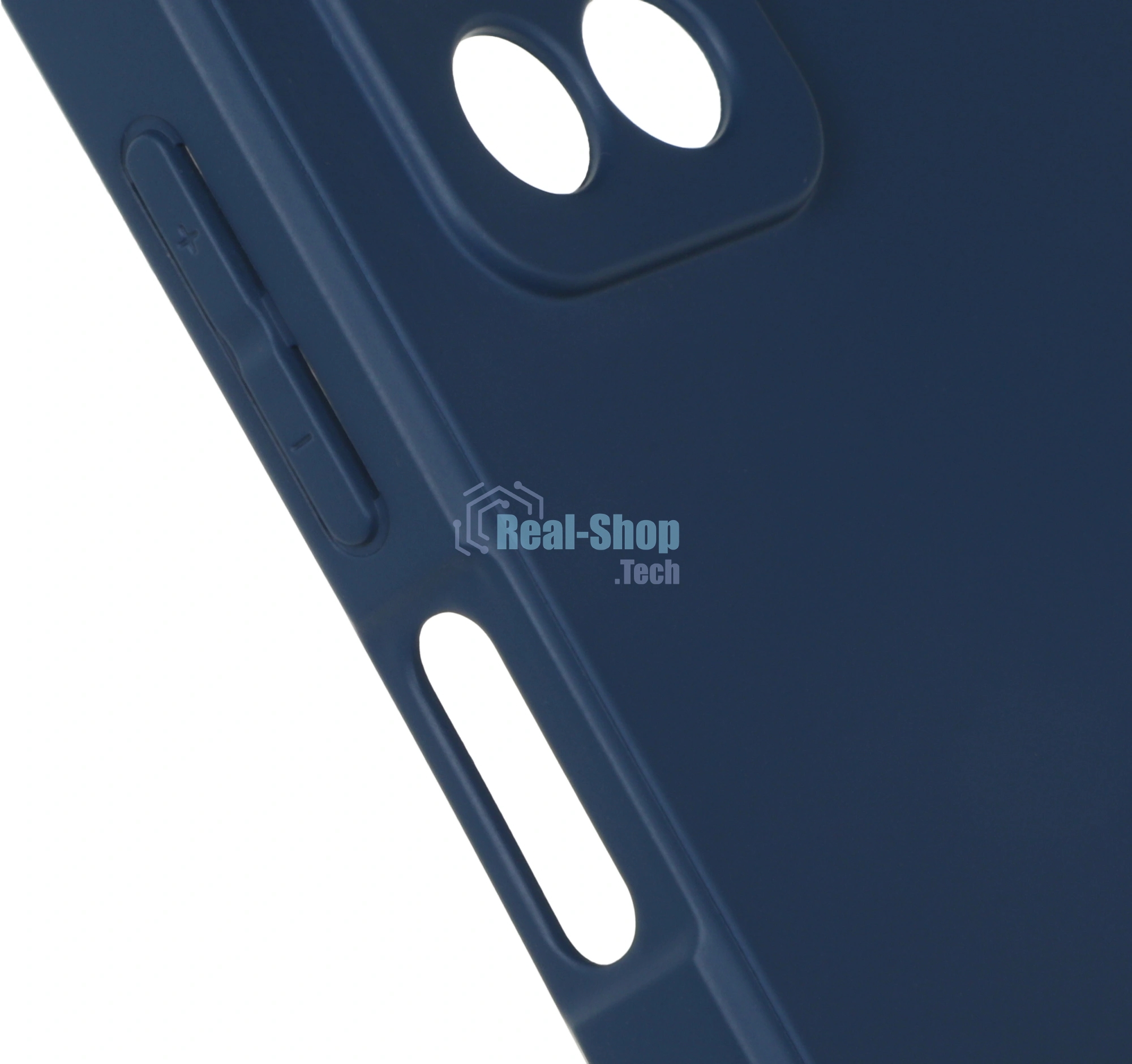 Чехол (клип-кейс) BORASCO Microfiber Case, для Xiaomi Redmi 10, синий