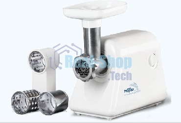 Мясорубка Ротор Дива Р ЭМШ 35/300-4 + овощер. Ротор Дива Р ЭМШ 35/300-4 + овощерезка. Мощность 300Вт. Макс. мощность 1500Вт. Производ-ть 35кг/ч. Продолжительное время работы. РЕВЕРС. Вес 2,6кг.