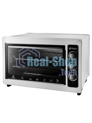 Мини-печь Delta D-0123 белая с тэном повыш мощности,1300 Вт, 37 л