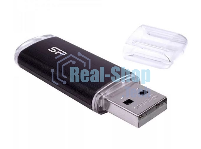 Флешка USB Silicon Power R/W 64Gb Ultima U02 SP064GbUF2U02V1K USB 2.0 черный