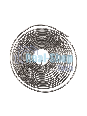 Припой с канифолью ПОС-61 Rexant, 1 м, Ø0.8 мм, (олово 61%, свинец 39%), спираль, конверт