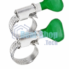 Хомут стальной Rexant червячный 32-50 с ключом W