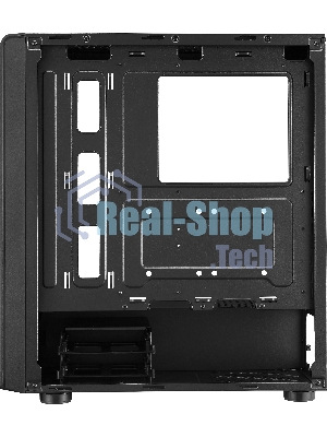 Компьютерный корпус без блока питания Cooler Master Elite 500, 2xUSB3.2, 1x120Fan, w/o PSU, Black, w/o ODD, Window TG left panel, ATX
