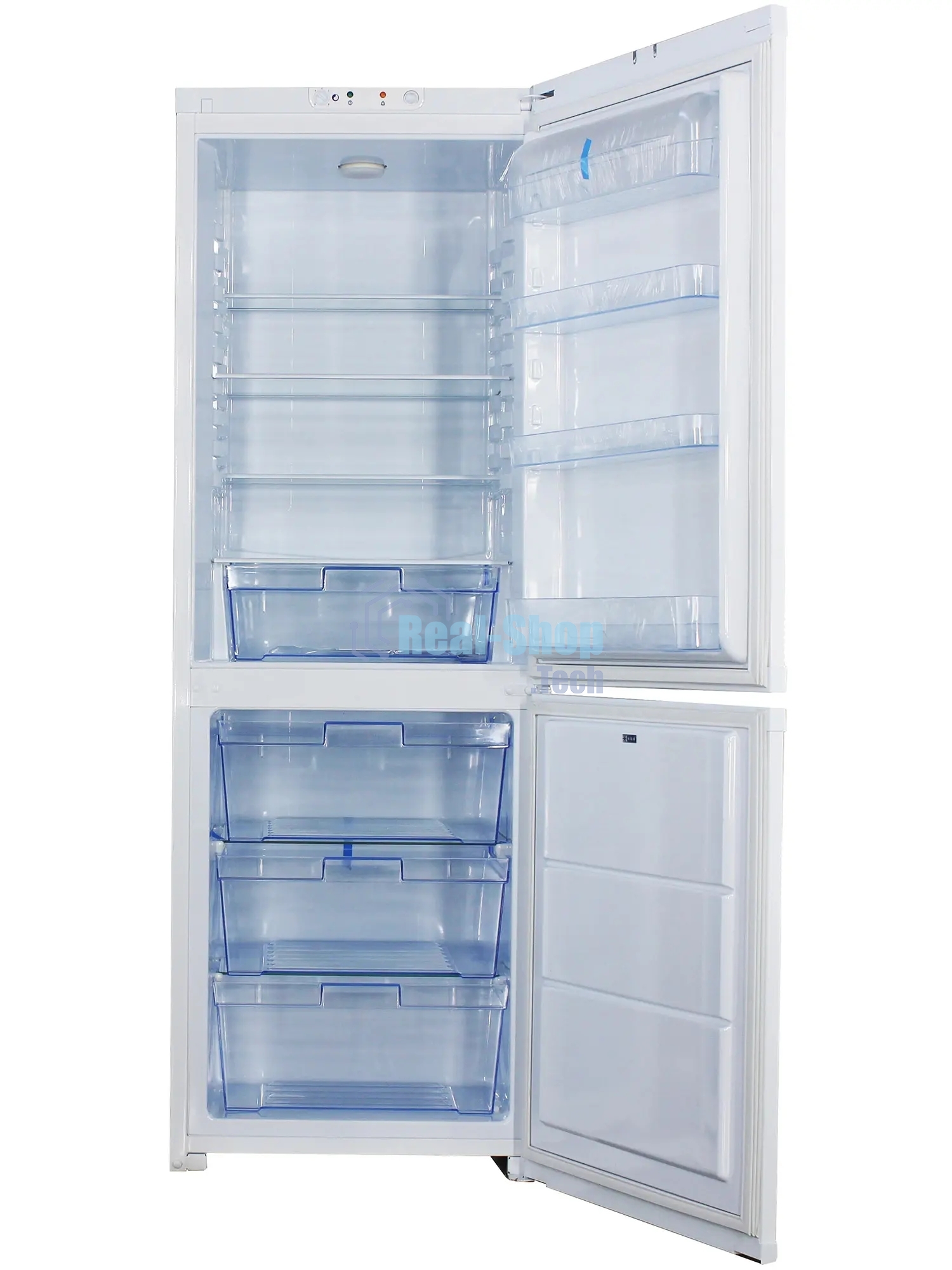 Холодильник ОРСК-173 B белый двухкамерный 200/120л морозилка снизу