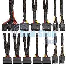Блок питания ExeGate 750NPX (EX292180RUS-PC), 750Вт, 120мм, черный