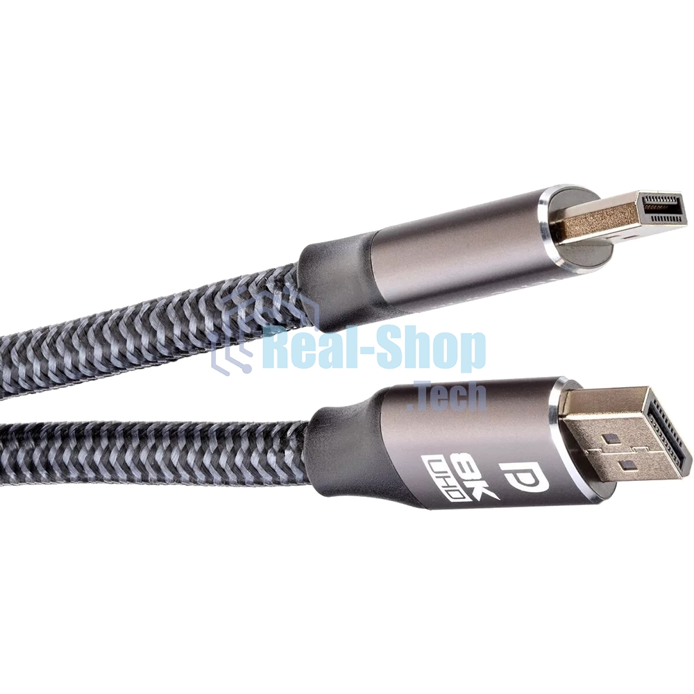 Кабель соединительный DP-DP 1.4V 8K@60Hz 1м, Telecom Pro TCG750-1M