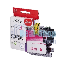 Картридж струйный Sakura LC565M для Brother, пурпурный, 14,4 мл., 1200 к.