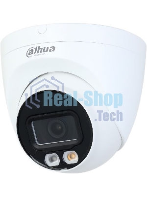 Видеокамера Dahua DH-IPC-HDW2449TP-S-IL-0280B уличная купольная IP-видеокамера 4Мп 1/2.7” CMOS объектив 2.8мм