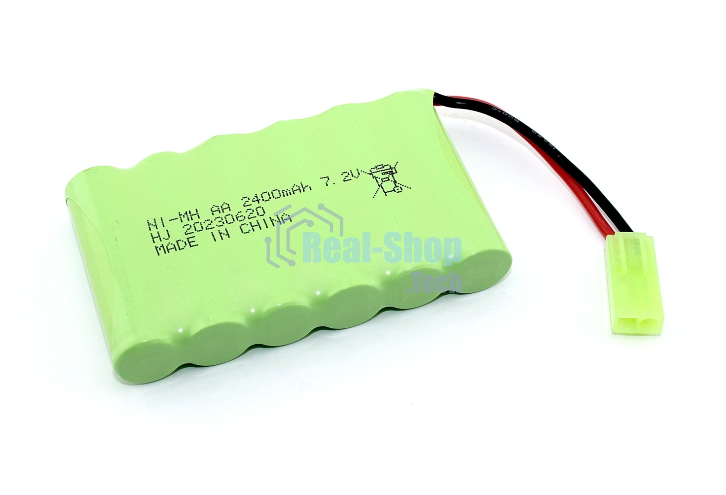 Аккумулятор Ni-Mh 7.2V 2400 mAh AA Flatpack разъем Tamiya