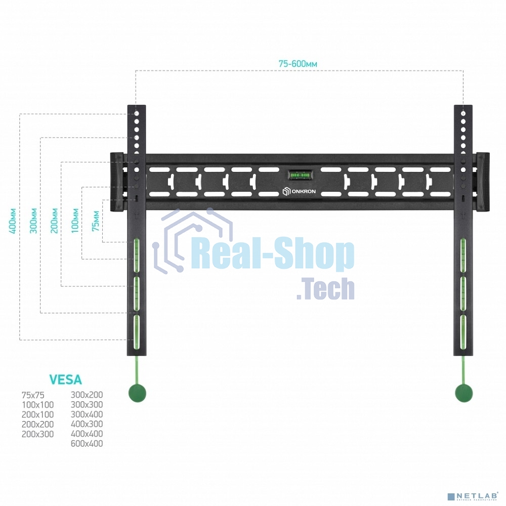 Кронштейн ONKRON FM6 для телевизора 43