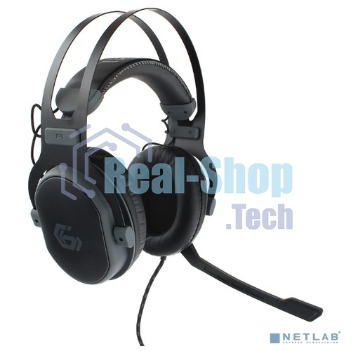 Гарнитура проводная игровая Gembird MHS-G700U черный мембрана 53мм металический корпус