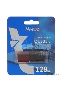 Флешка USB Netac U182 красный USB 3.0 128Gb, retail version
