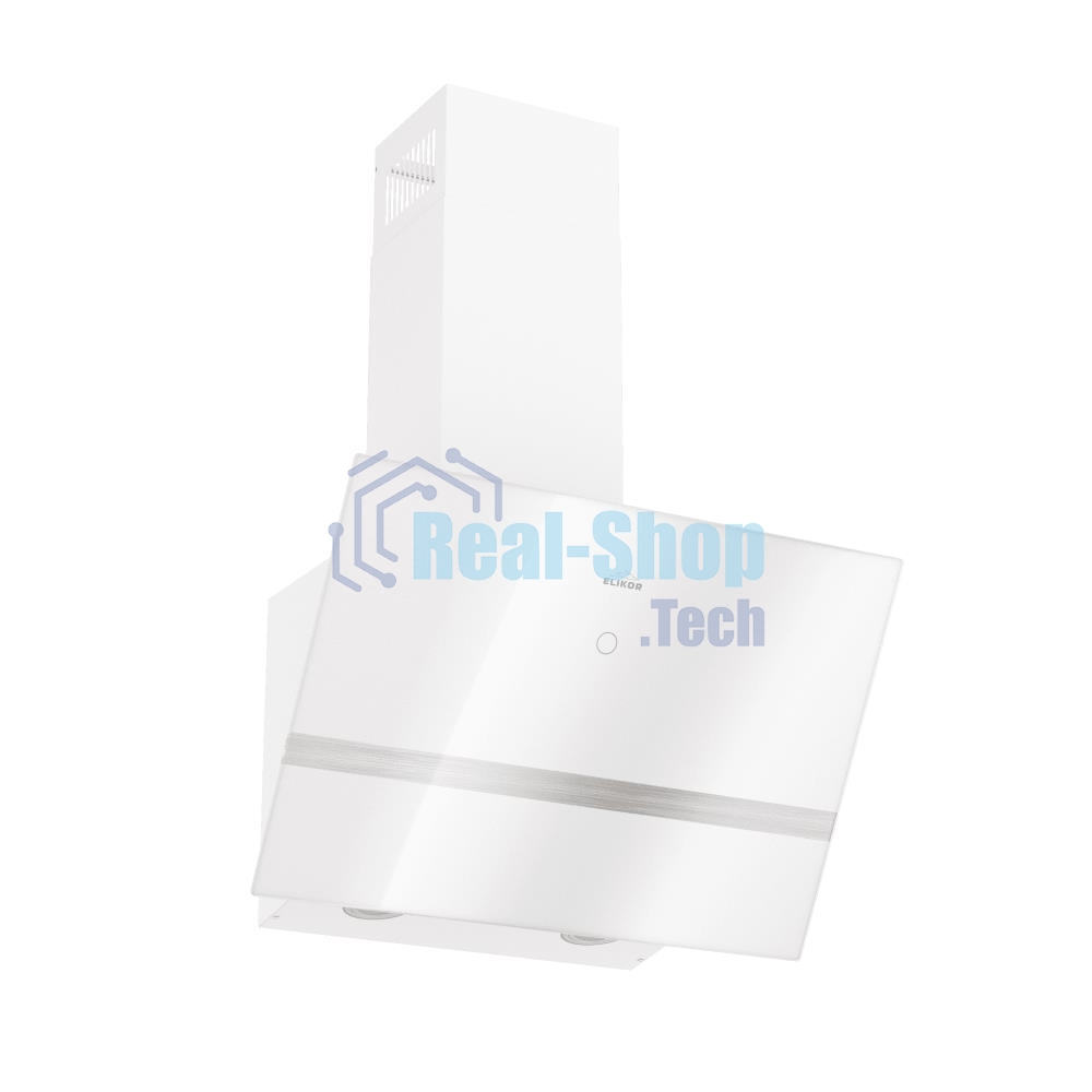 Вытяжка наклонная Elikor Rise WH 50 белый, 50 см, 750 куб. м/ч, 56 дБ