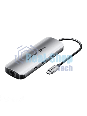 USB-концентратор Vention TQMHB, USB Type-C, USB/HDMI/RJ-45/SD, USB Type-C