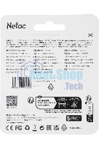 Флешка USB Netac U782C dual USB 3.0+TypeC 64Gb, retail version