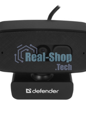 Веб-камера Defender G-lens 2788 UHD 3840x2160, 30 кадр/с, USB, шторка приватности, крепление на мониторе