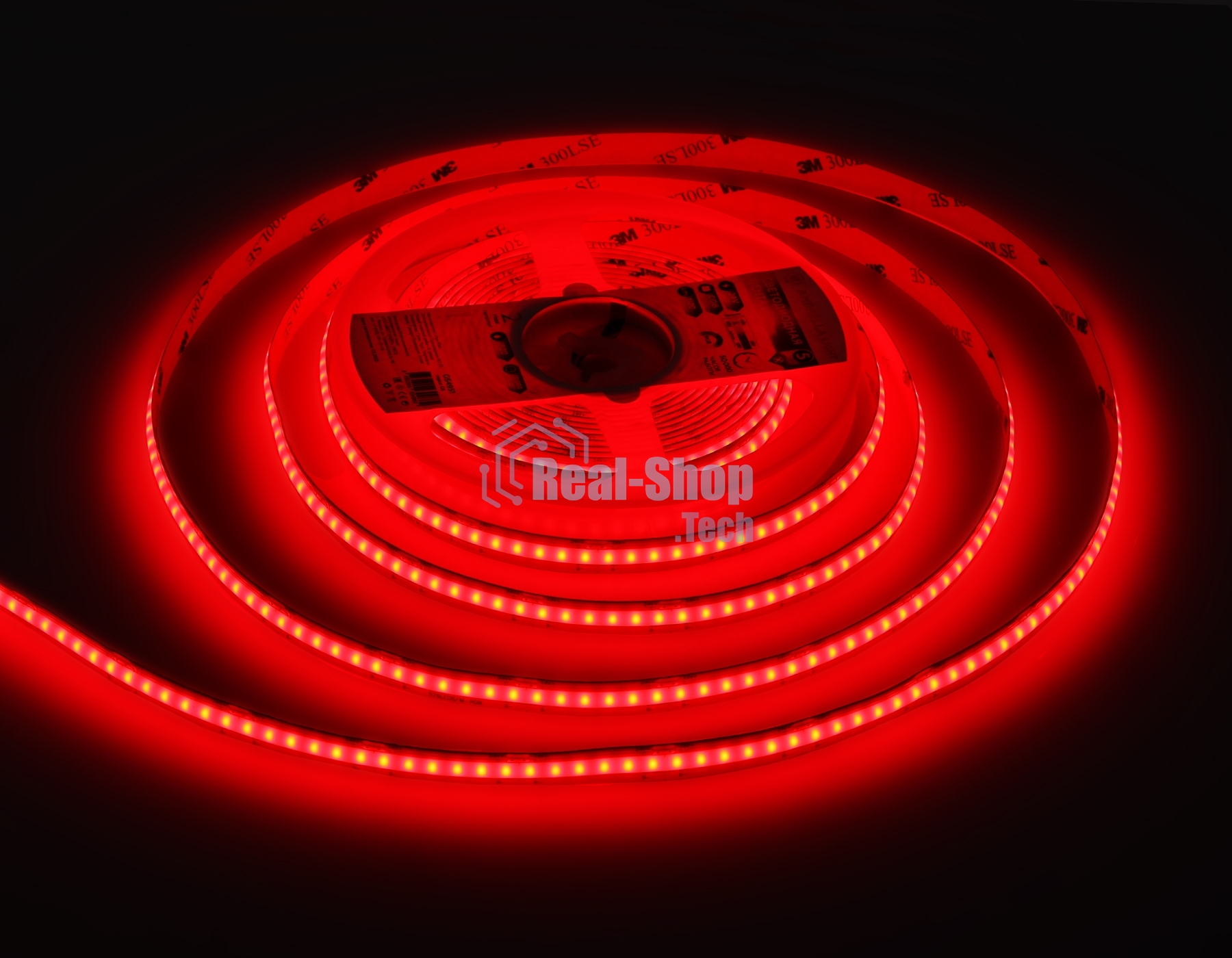 Светодиодная лента Ambrella light GS4951 COB 576Led/ 14W m/ 24V IP20 RGB/ 5m*10mm*3mm (4 конт.)