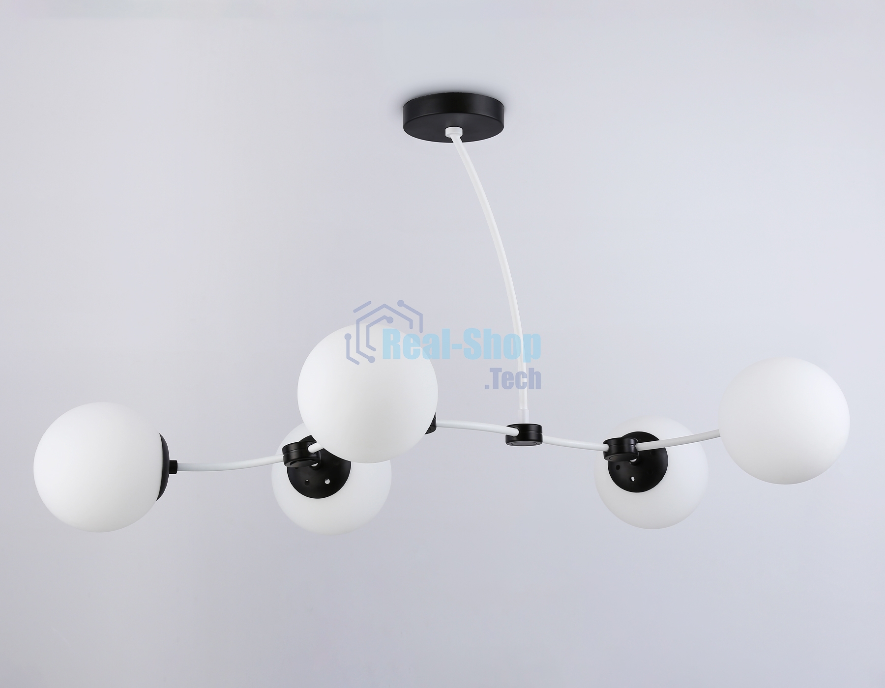 Светитльник Ambrella Light TR2546/5 WH/BK белый/черный E27/5 max 60W 950*600*450