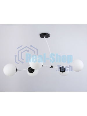 Светитльник Ambrella Light TR2546/5 WH/BK белый/черный E27/5 max 60W 950*600*450