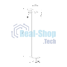 Светильник уличный ландшафтный 1542 TECHNO LED Серый