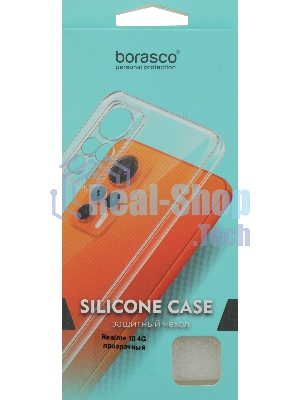 Чехол (клип-кейс) BoraSCO для Realme 10 4G 71180 прозрачный