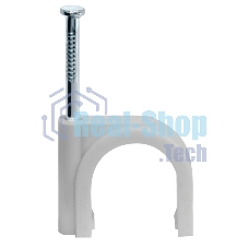 Скоба Navigator креп. круглая d4 с гвозд. NCR-04-50 (уп.50шт)