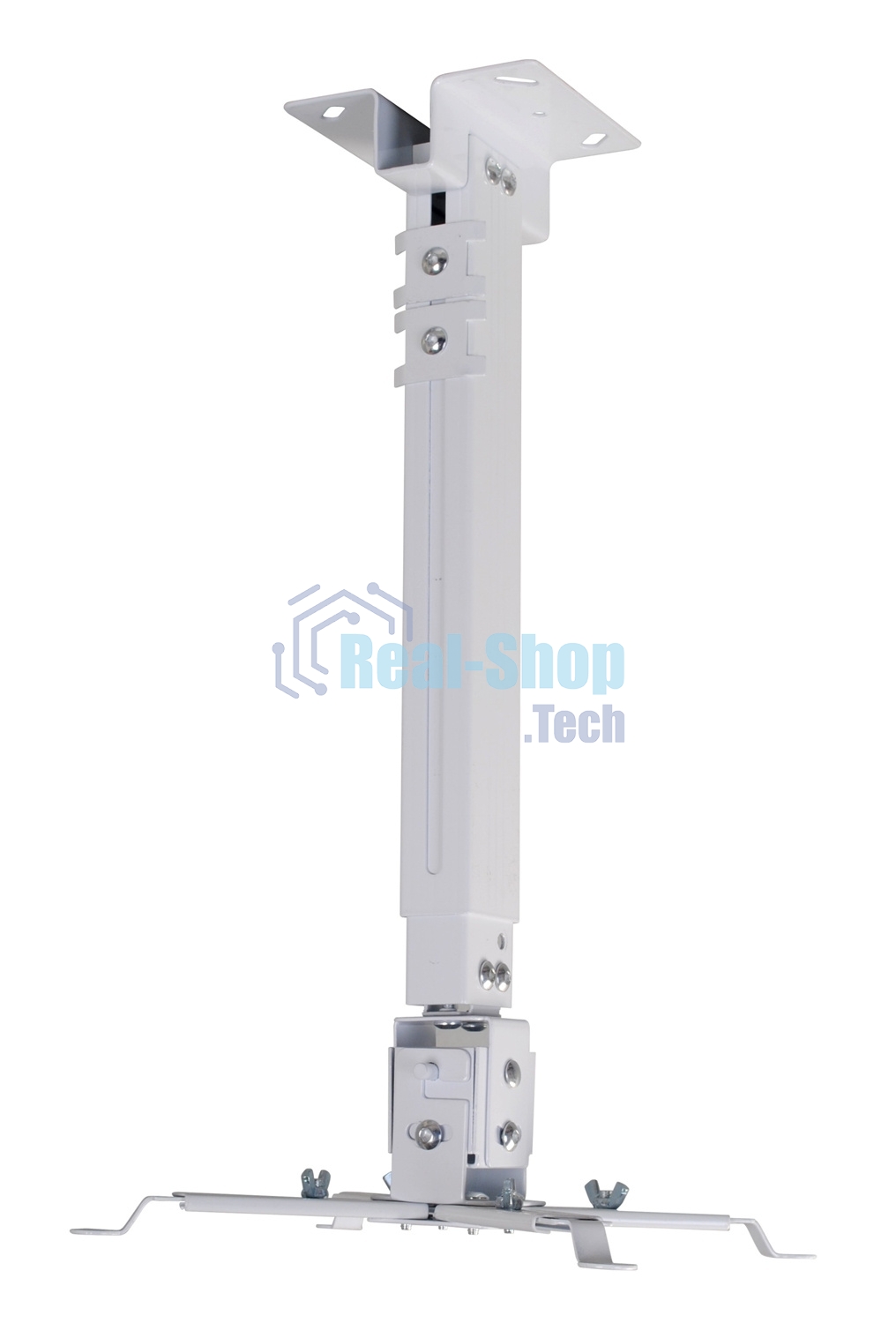 Кронштейн для проектора Cactus CS-VM-PRE01-WT белый макс.20кг настенный и потолочный поворот и наклон