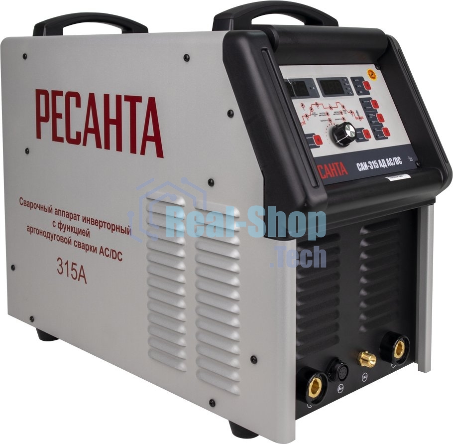Сварочный аппарат Ресанта САИ-315АД инвертор MMA DC/TIG DC 13.8кВт