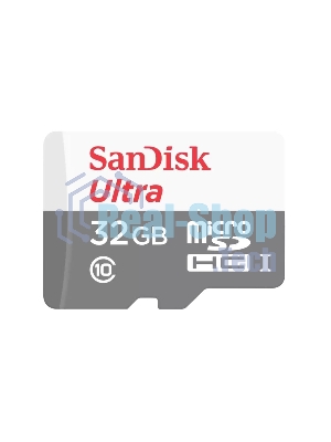 Флеш карта microSD 32Gb SanDisk microSDHC Class 10 Ultra UHS-I 100MB/s