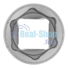 Головка торцевая Matrix, 19 мм, 6-гранная, CrV, под квадрат 1/2