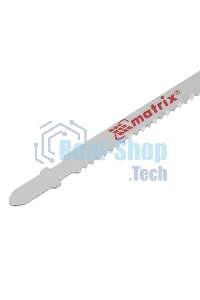 Полотна для электролобзика Matrix по дереву, 3 шт., 75 х 2,5мм, HCS, EU- хвостовик