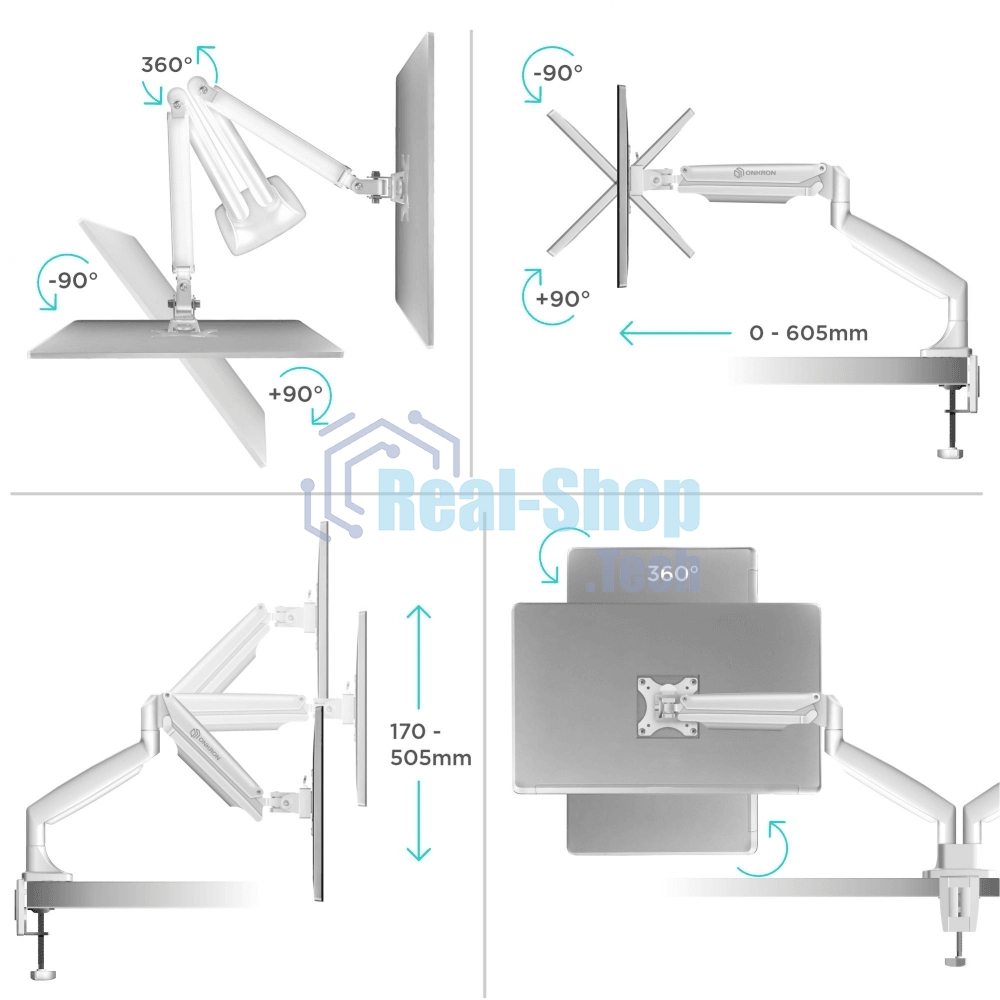 Кронштейн ONKRON кронштейн для монитора 13