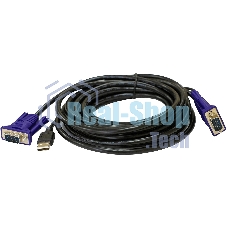 Кабель KVM ORIGO OKVMCU5/A1A с разъемами VGA и USB, 5 м