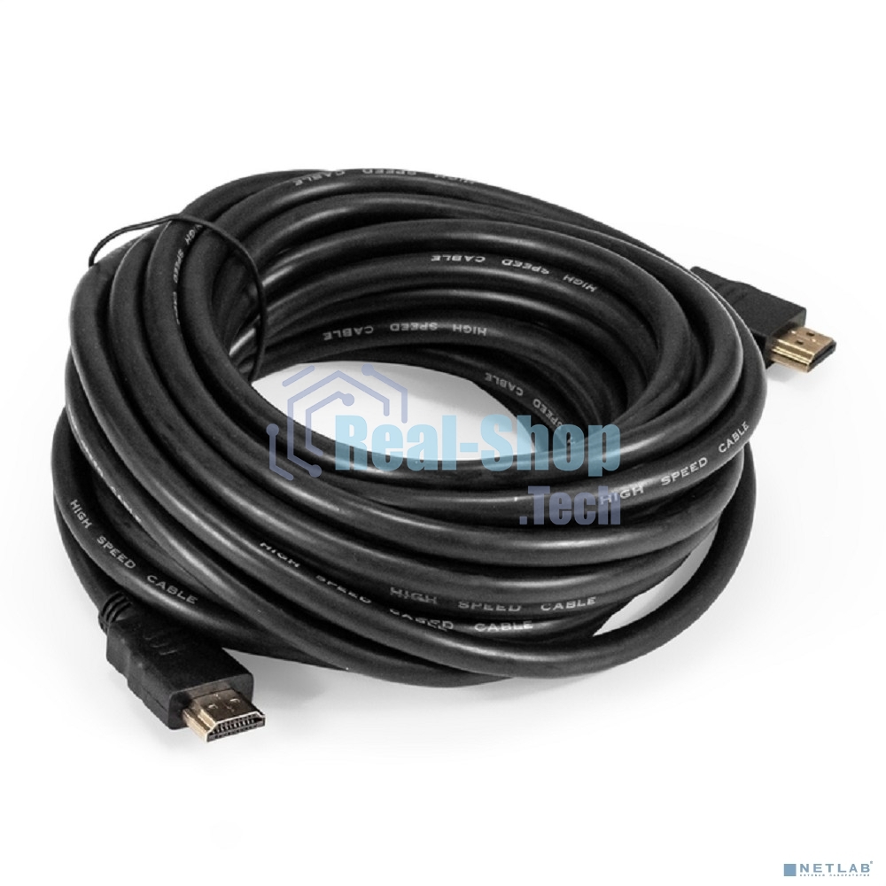 Кабель HDMI ExeGate EX-CC-HDMI-7.5 (19M/19M, 7,5м, v1.4b, позолоченные контакты)