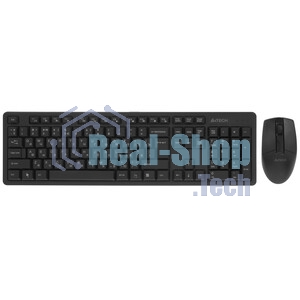 Комплект клавиатура+мышь A4Tech 3330N беспроводной, USB, 1200 DPI, чёрный