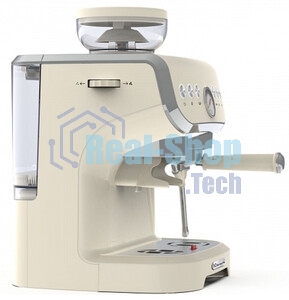 Кофейная станция BQ CM5000 бежевый, исп. кофе - зерновой/молотый, 2 л, 1560 Вт, 15 бар