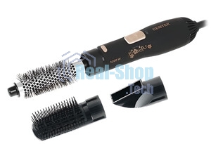 Фен-щётка Centek CT-2059 черный/золотистый, 1200 Вт, 25 мм