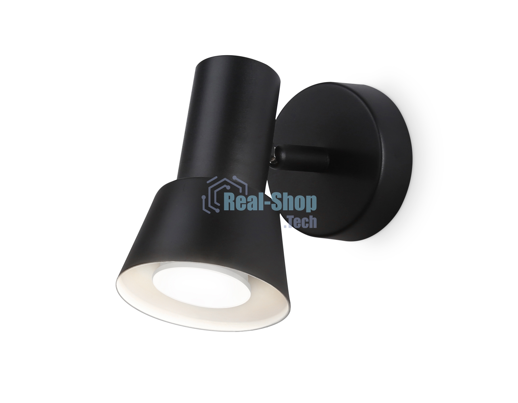 Накладной поворотный спот Ambrella light TA13112 BK/WH черный/белый GU10 max 12W D85*L123*H145