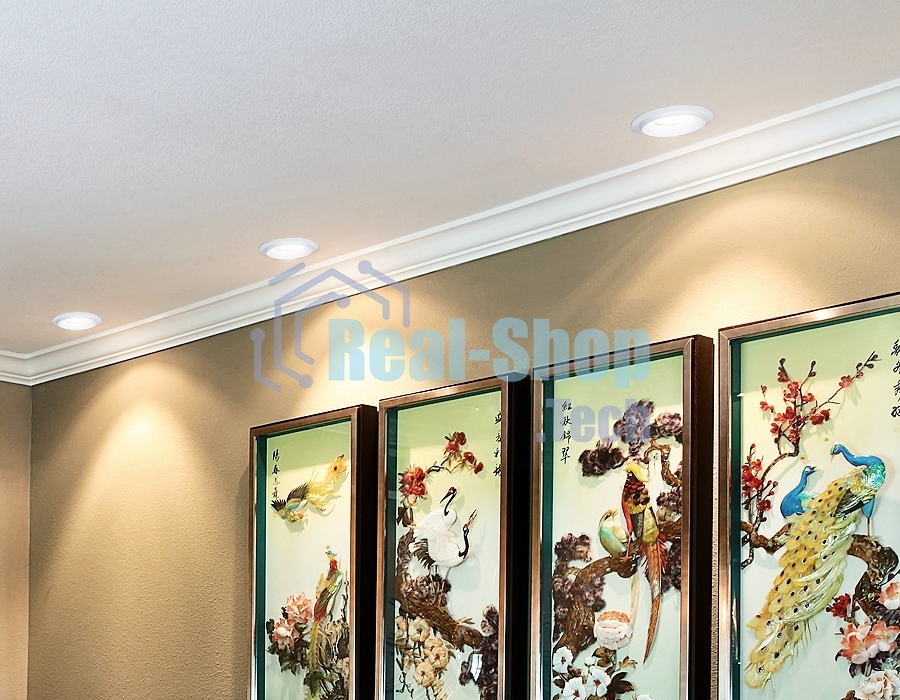 Светильник Ambrella light TN160 WH белый GU5.3 D92*38